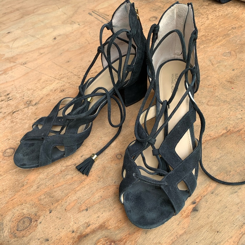 Lace Up Heels